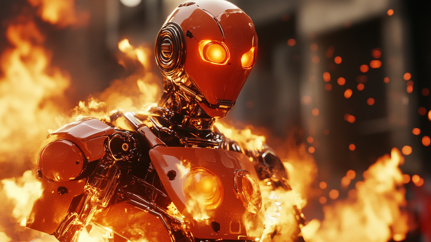 Enquanto a IA Impacta o Clima, Cientista da Nvidia Propõe Robôs Bombeiros Alimentados por IA