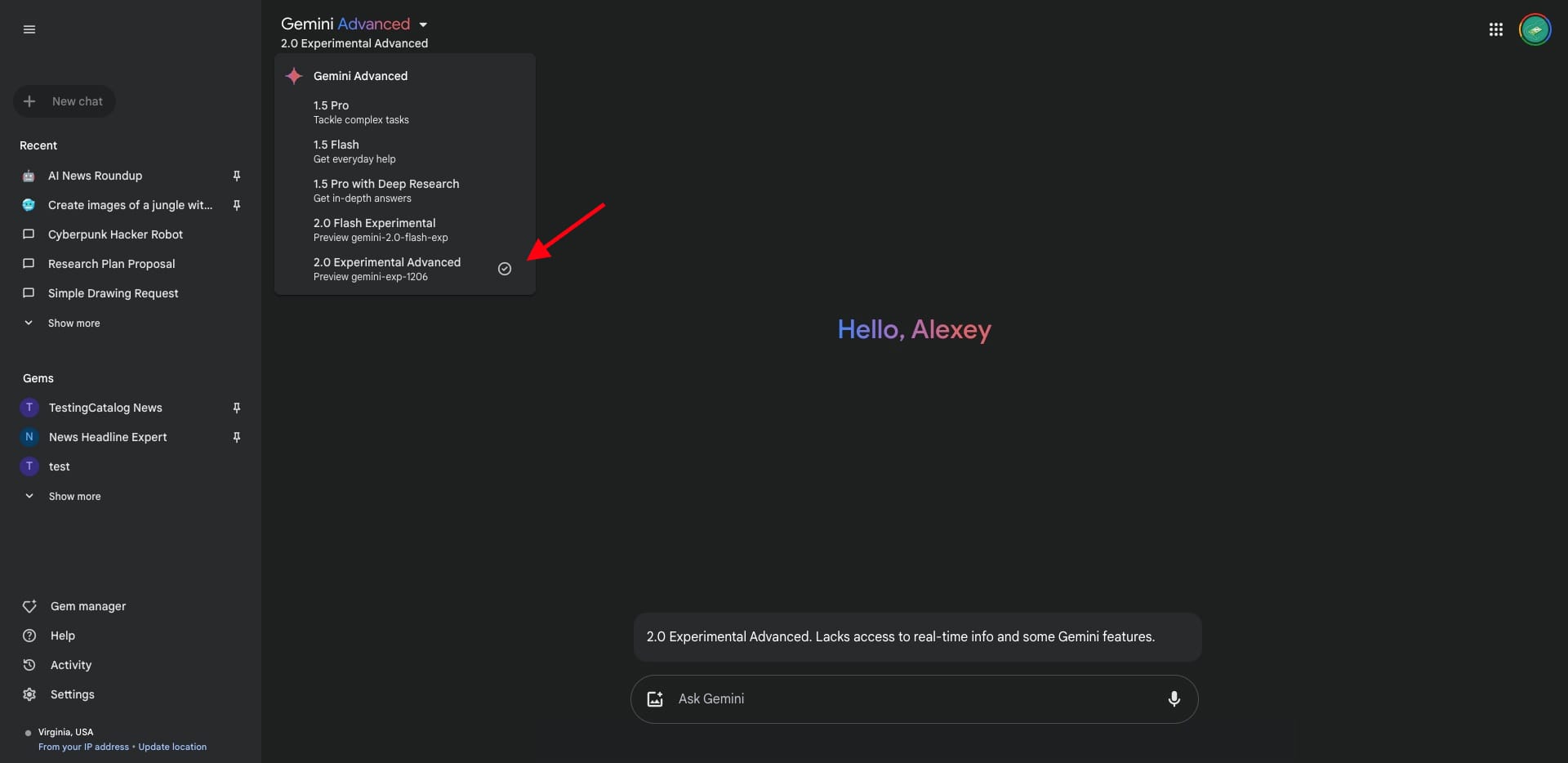 Gemini 2.0: Lançamento Experimental Avançado Para Usuários do Gemini Advanced
