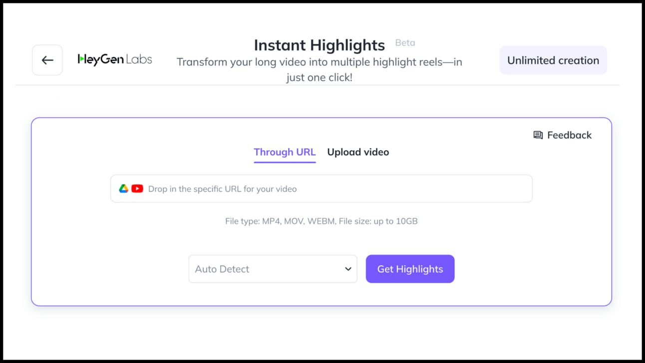 Transforme seu conteúdo longo em clipes curtos e envolventes!