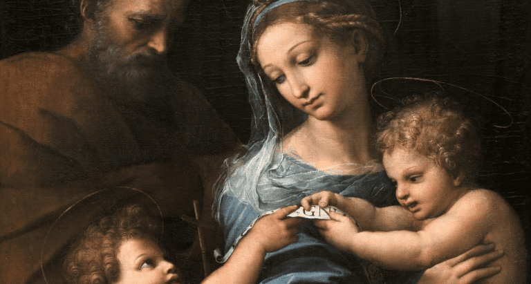 IA Revela Segredo Oculto na Obra “Madonna della Rosa” de Rafael