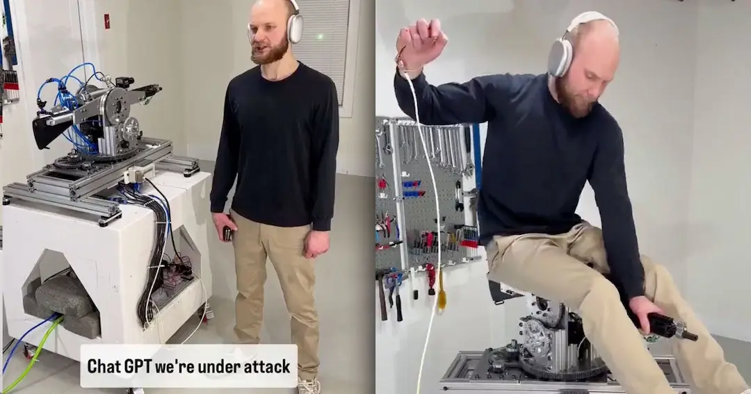 Engenheiro Cria Rifle Robótico Alimentado por IA da OpenAI, Levantando Preocupações Éticas